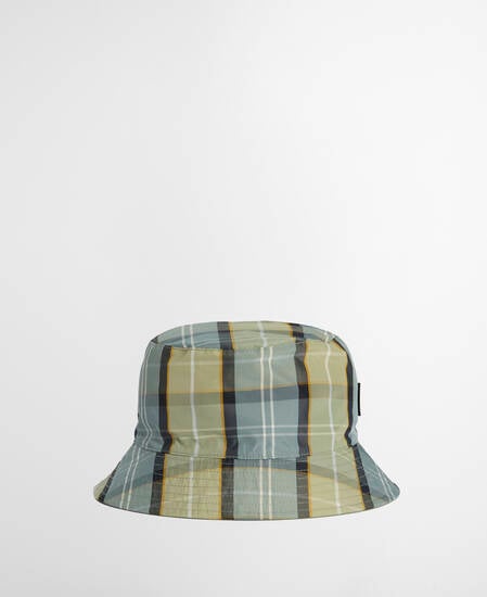 Bucket Hat Hutton Reversible Tartan Highland Loch Tartan/Seagreen