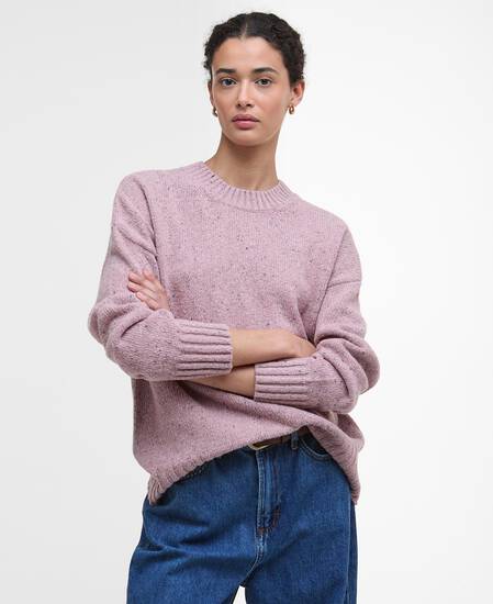Lavensdale Crew Neck Jumper Pink Blush