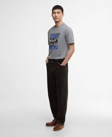 T-shirt con stampa Weekender Anthracite Marl