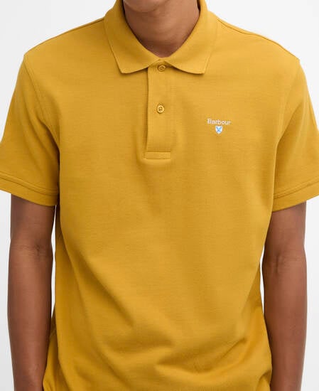 Poloshirt Sports Golden Ochre