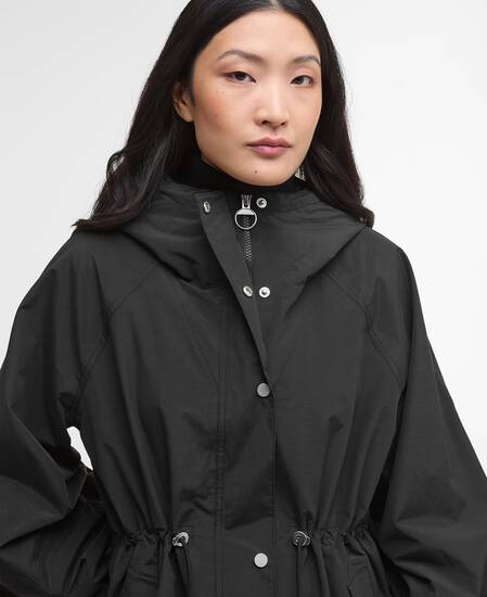 Sidney Waterproof Parka Black/Onyx Tartan