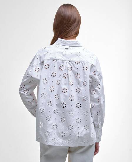 Melissa Broderie Anglaise Shirt White Melissa Broderie Anglaise Shirt White