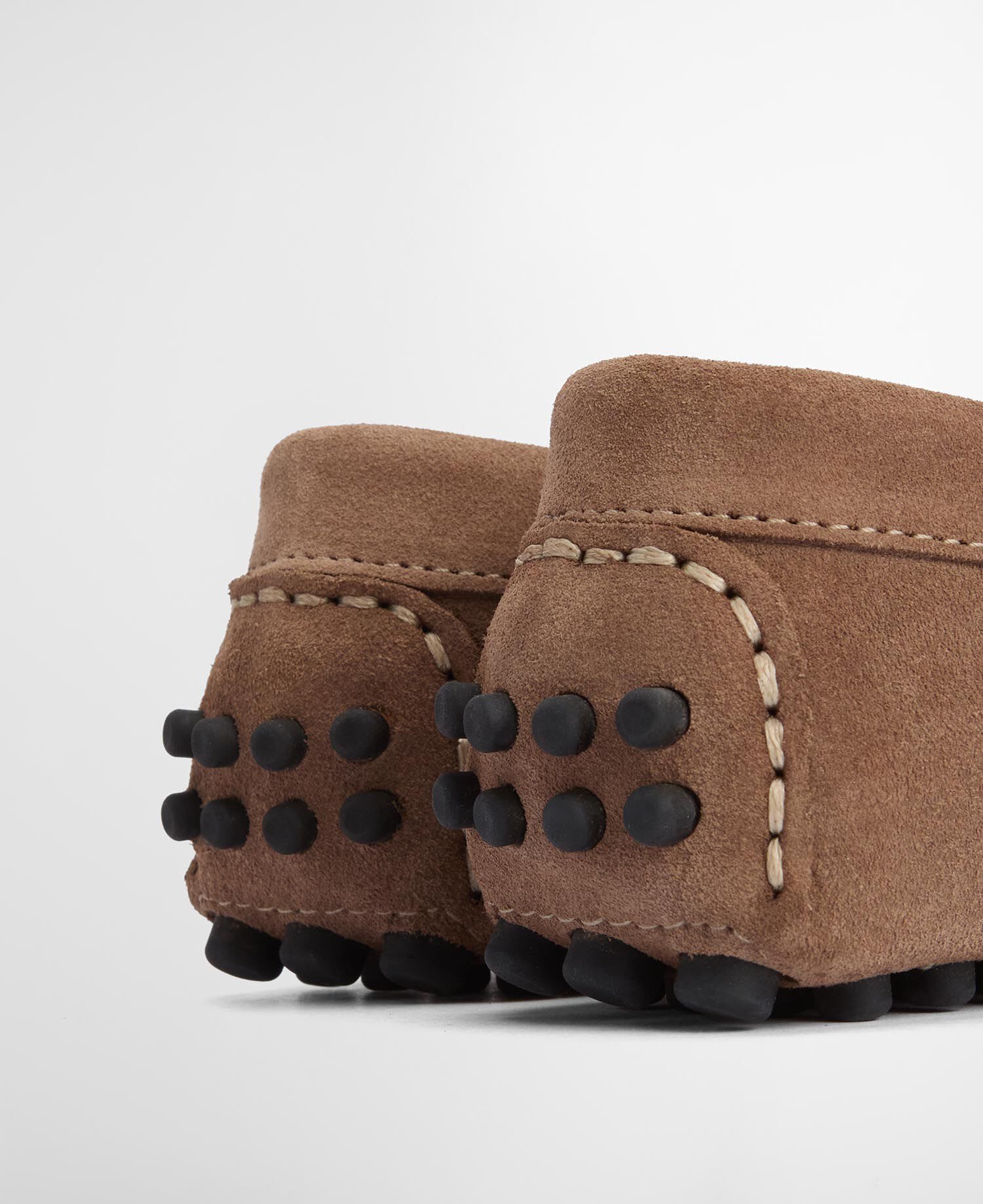Laire Driving Shoes Light Trench Suede