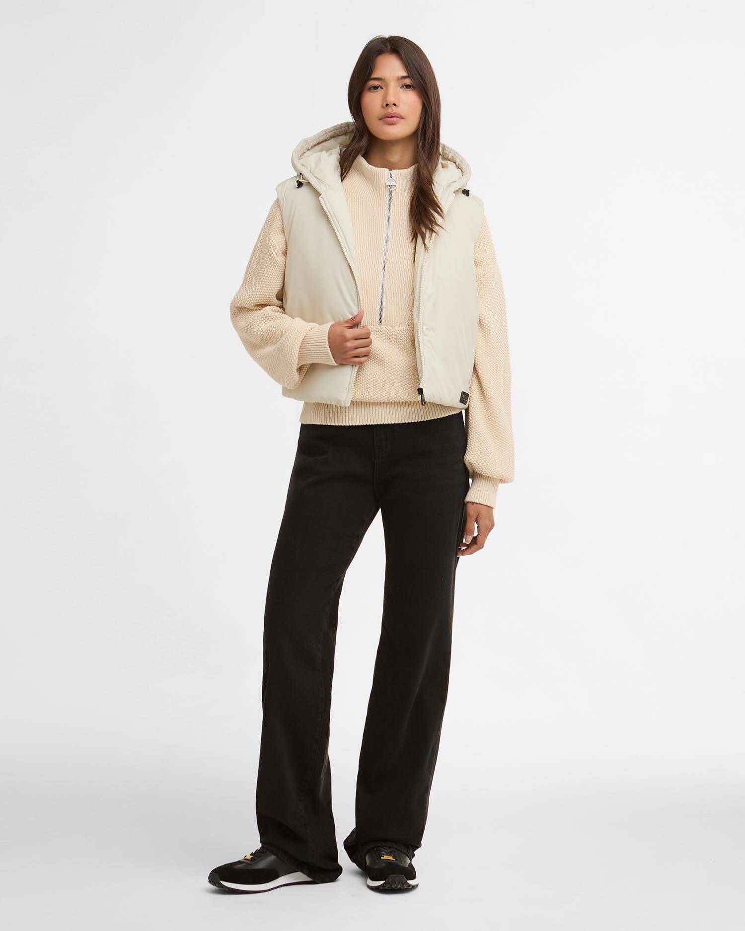 Calista Gilet Bone White image number 1