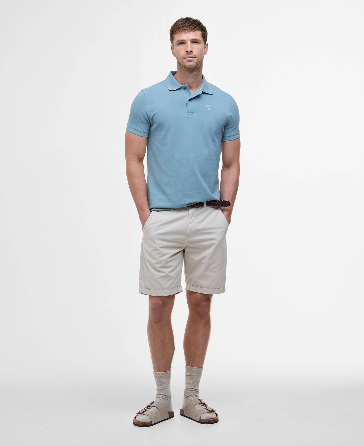 Sports Short-Sleeved Polo Shirt image number 1