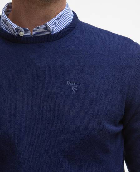 Felpa girocollo Essential Atlantic Blue