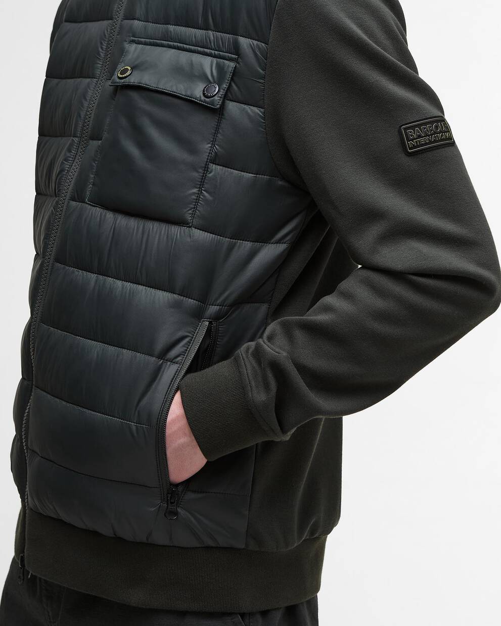 Heysham Quilted Sweatshirt