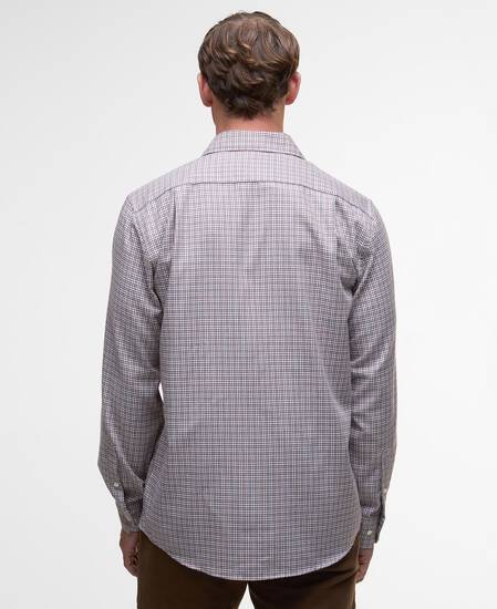 Fenn Regular Gingham Shirt Fired Brick