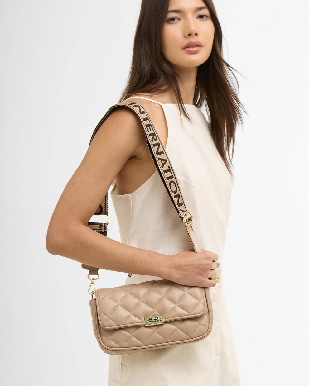 Soft Quilt Mini Soho Crossbody Bag