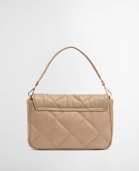 Soft Quilted Shoulder Bag Camel