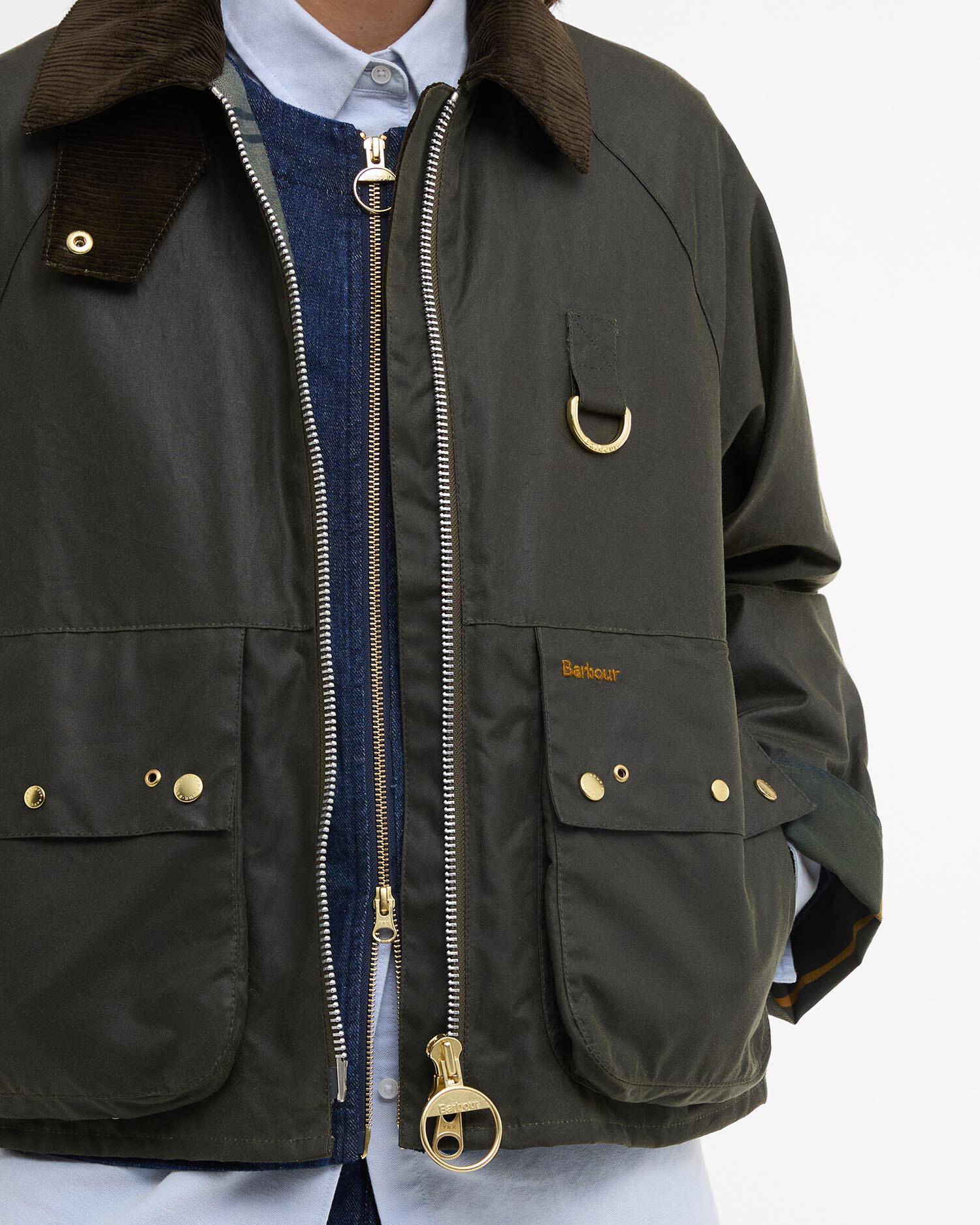 Kearton Waxed Jacket Archive Olive/Ancient Tartan image number 4