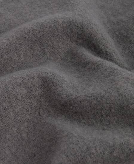 Brandy Boucle Scarf Grey
