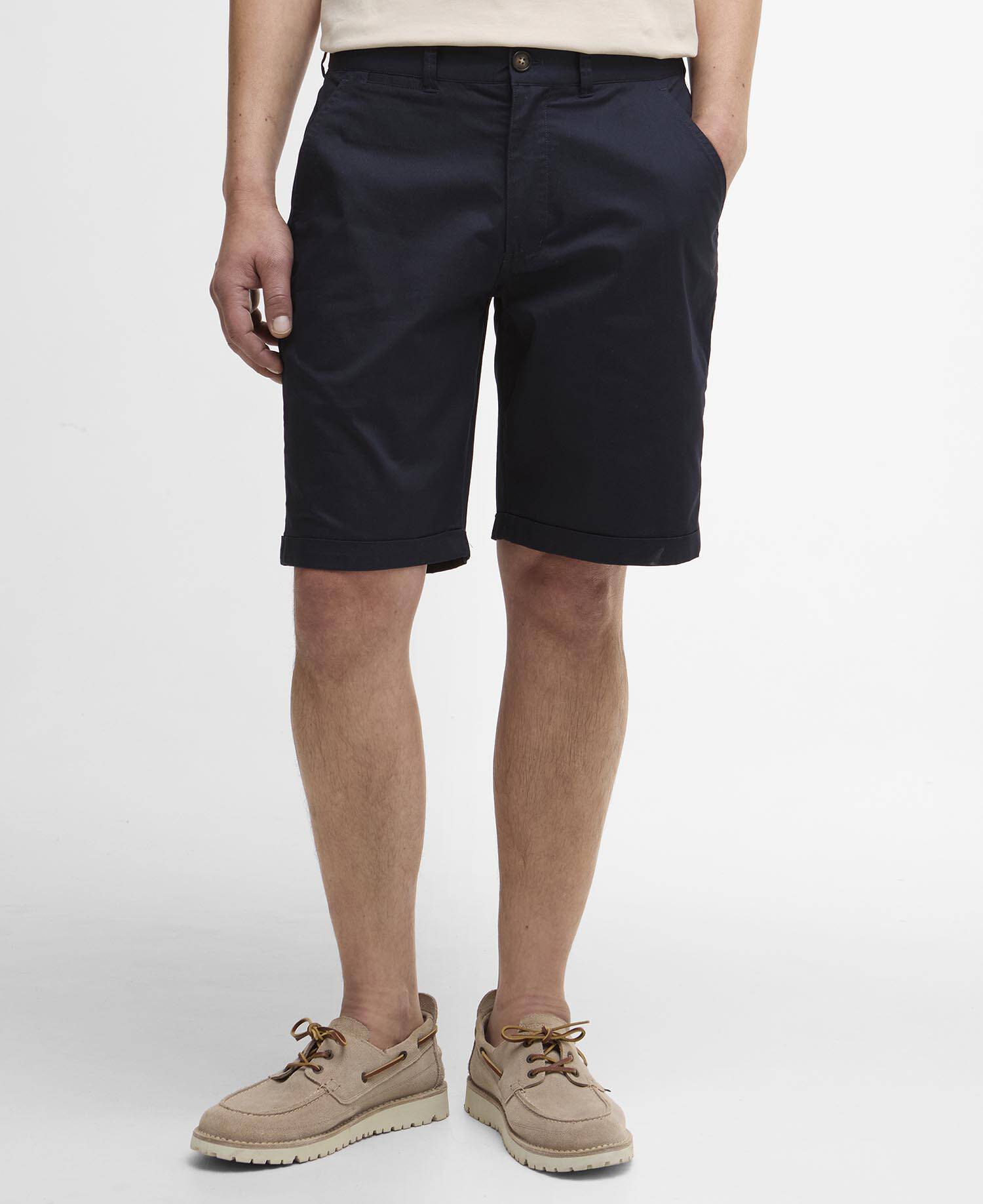 Lightweight Stretch Tailored Chino Shorts image number 1