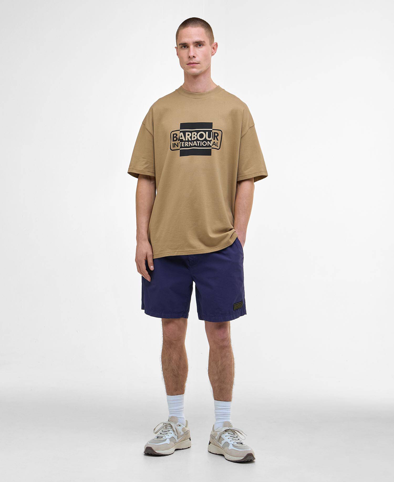 Divide Oversized Graphic T-Shirt image number 1