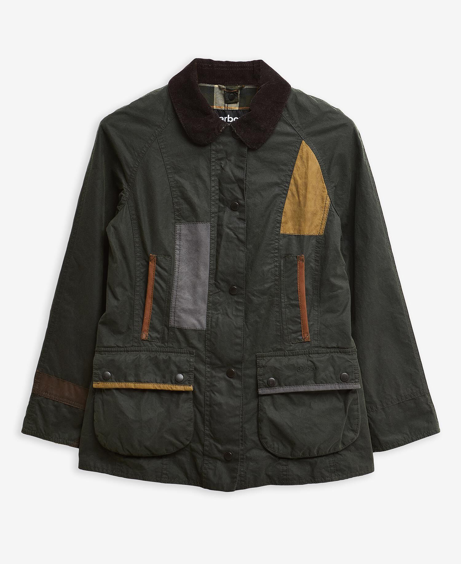 Barbour ダークグリーン BEADNELLジャケット UK 10 Barbour ダークグリーン BEADNELLジャケット UK 10 Barbour Beadnell