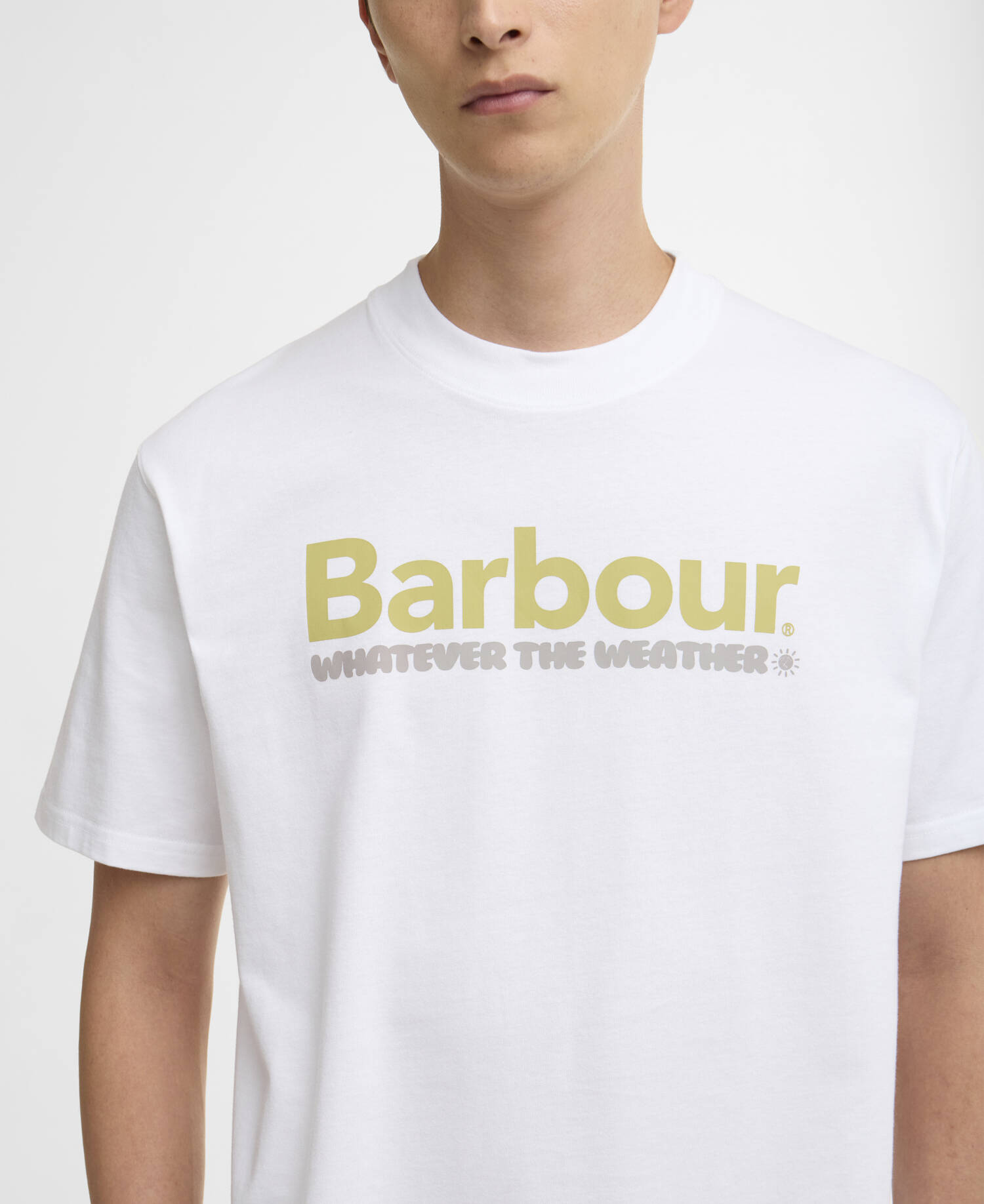 Sunside UV Oversized T-Shirt White image number 3
