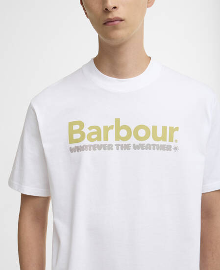 Sunside UV Oversized T-Shirt White