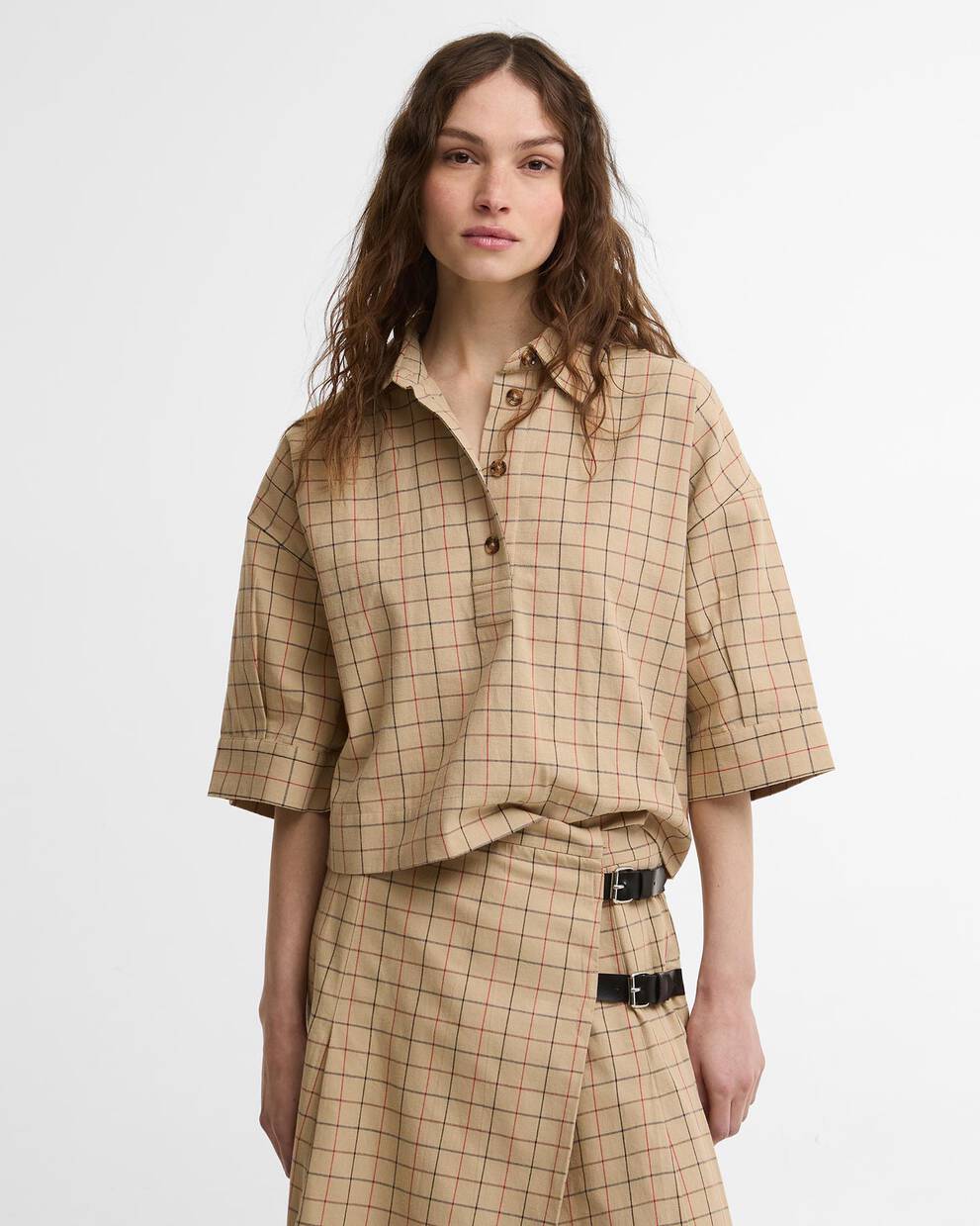 Hollington Check Short-Sleeved Shirt