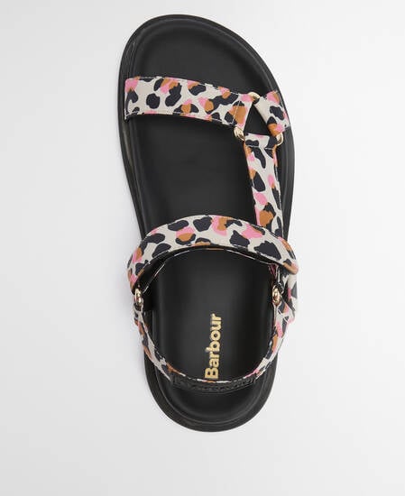 Caitlin Sandals Leopard Print