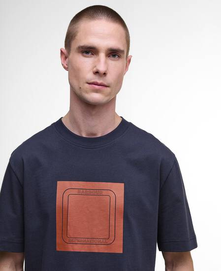 Loop Graphic T-Shirt Dark Navy Loop Graphic T-Shirt Dark Navy