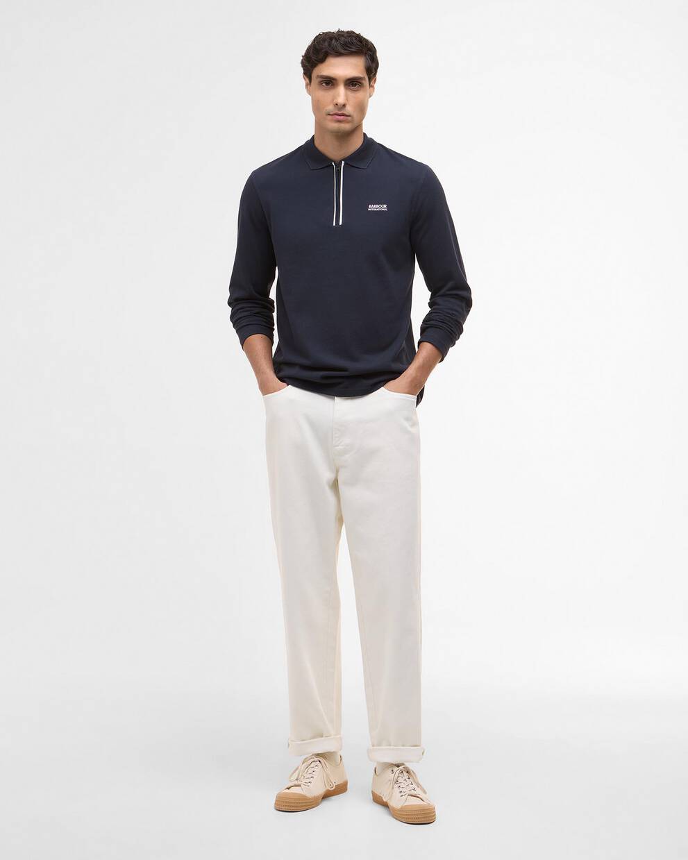 Marshall Long-Sleeved Polo Shirt