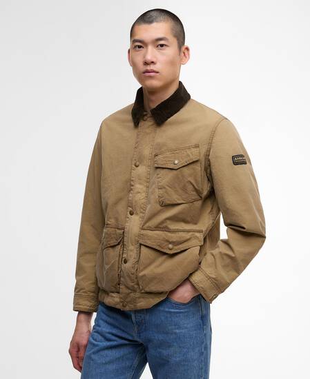 Drifter Waxed Jacket Sand