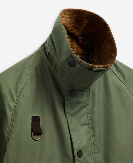 Spey Slim Waxed Jacket Light Moss