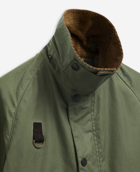 Spey Slim Waxed Jacket Light Moss
