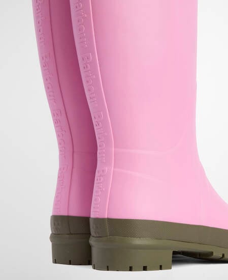 Abbey Wellington Boots Pink