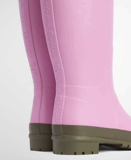 Abbey Wellington Boots Pink