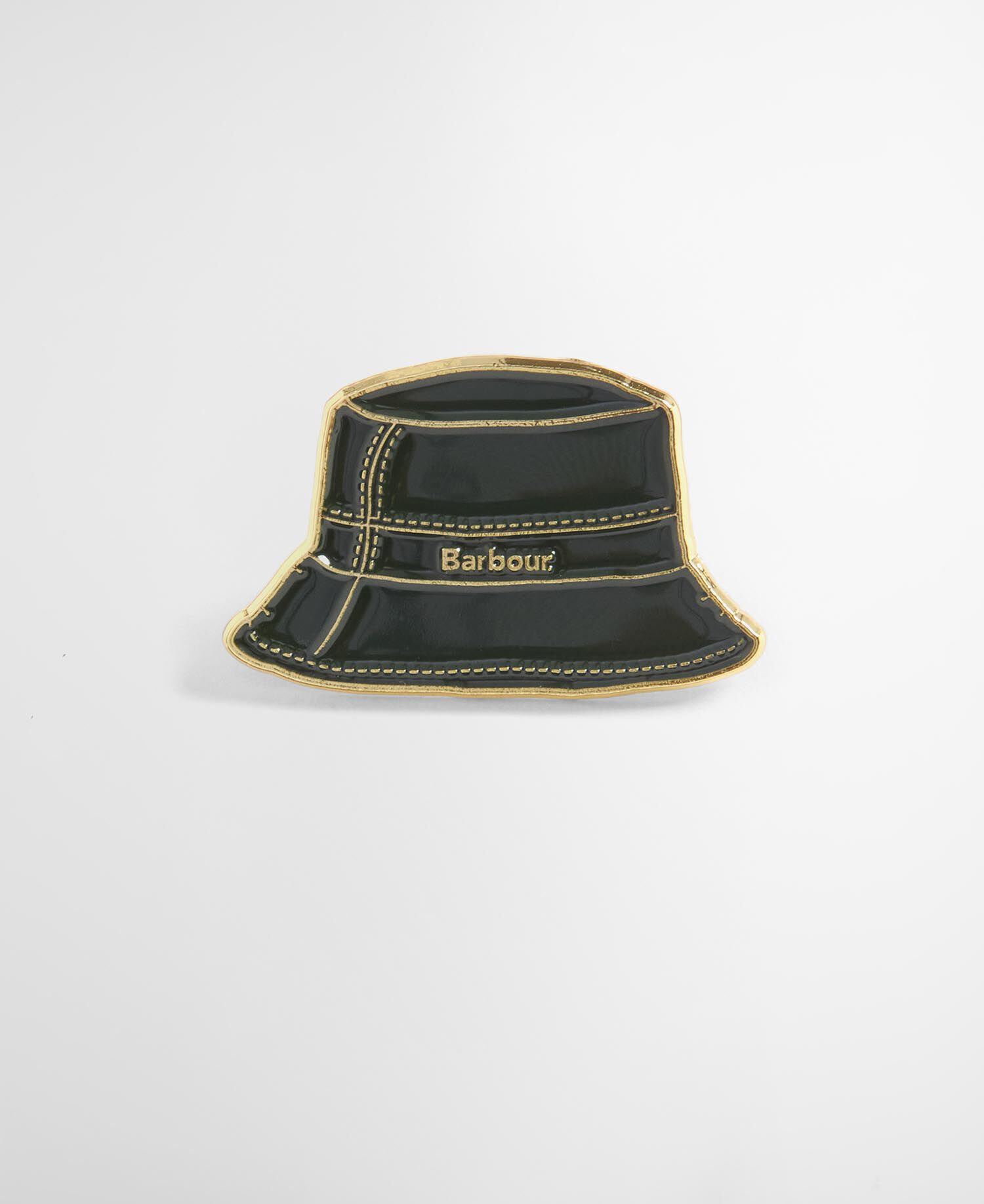 Barbour Bucket Hat Pin Badge Bucket Hat