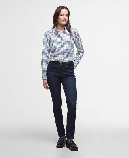 Camicia Woodside a maniche lunghe dalla vestibilità leggermente aderente Arabesque Check