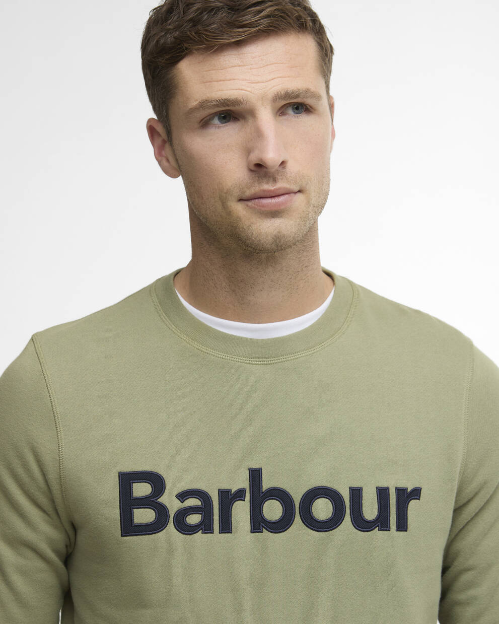 Pique Logo Sweatshirt