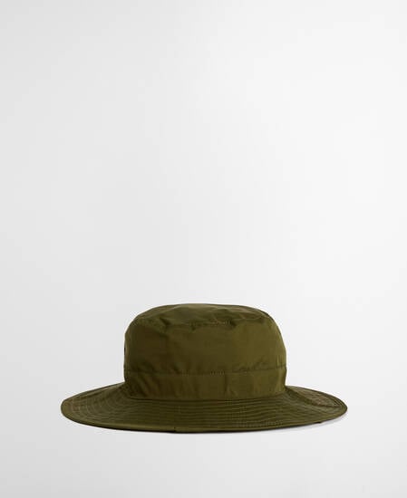 Longhall Bucket Hat Dark Olive
