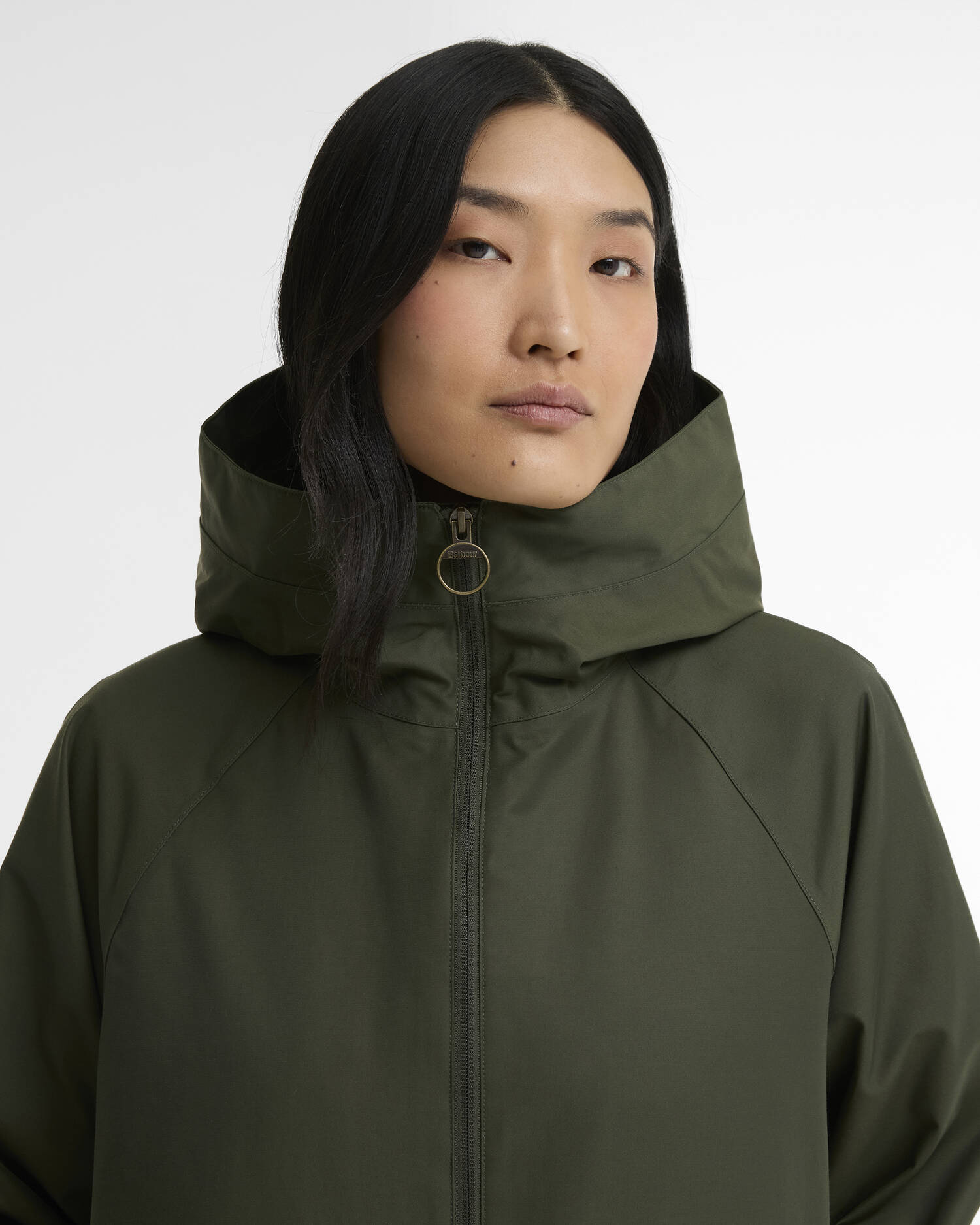 Heron Waterproof Jacket Olive image number 3