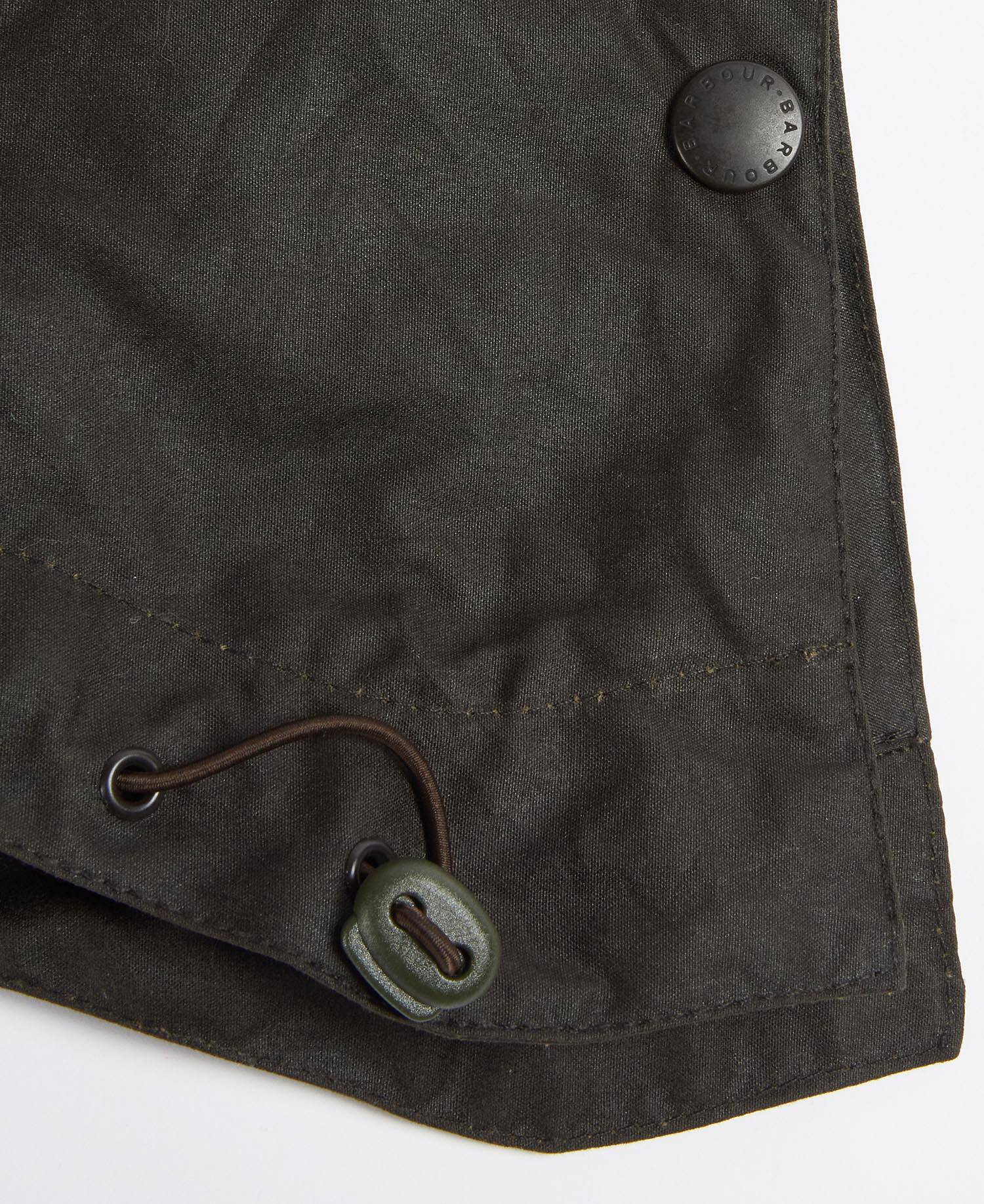 Waxed Storm Hood Olive image number 1