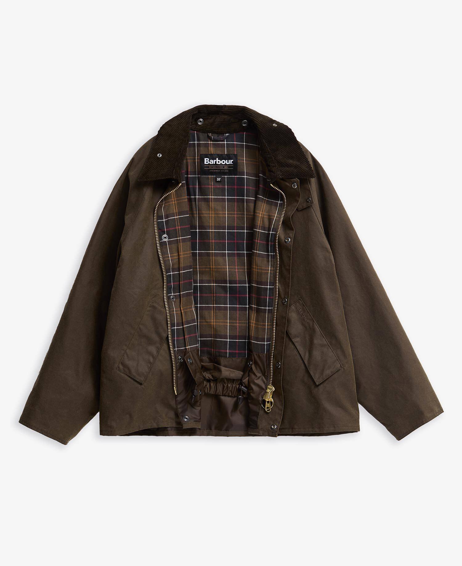 Transport Waxed Jacket Beech image number 7