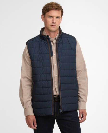 Broughton Quilted Gilet Navy