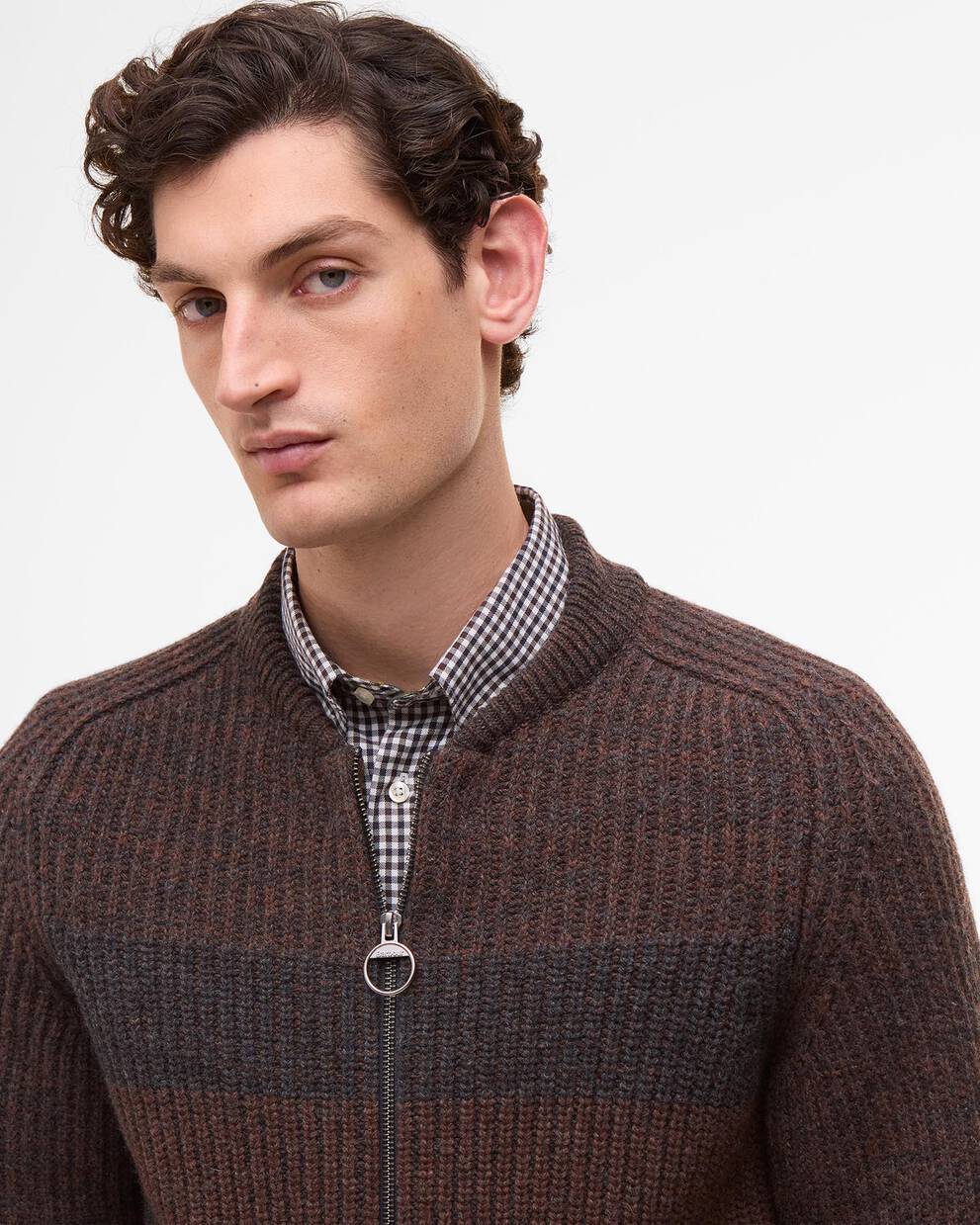 Paul Smith loves Barbour Knitted Bomber Jacket