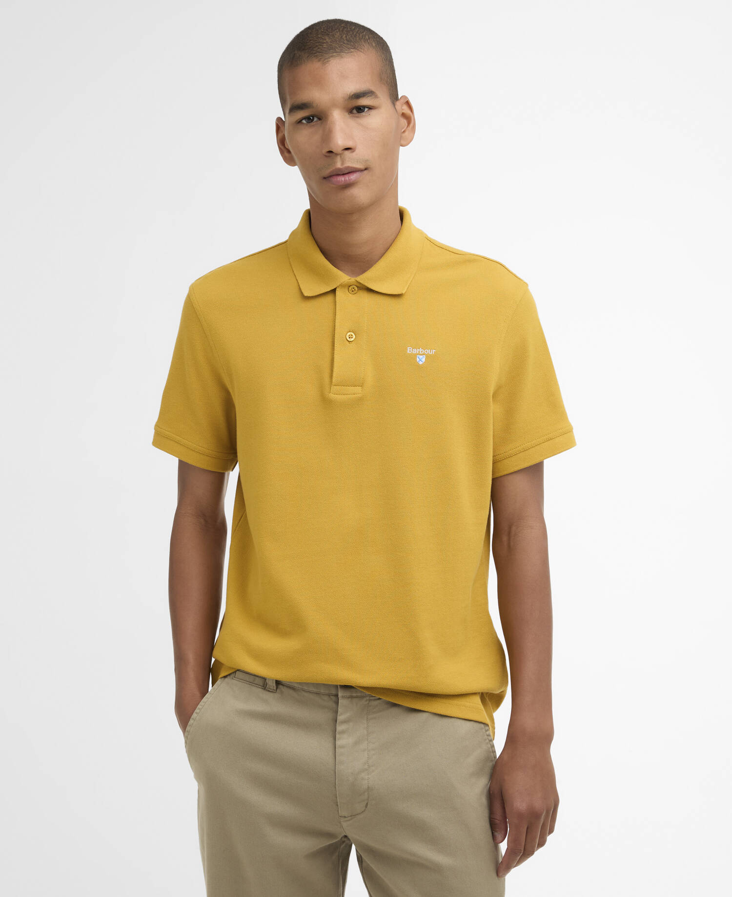 Polo a maniche corte Sports Golden Ochre image number 0