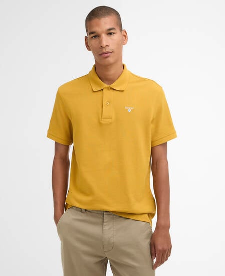 Poloshirt Sports Golden Ochre
