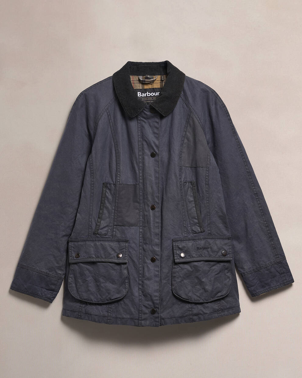 Barbour Re-Loved Women's Beadnell Waxed Jacket