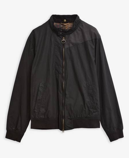 Barbour Re-Loved Royston Waxed Jacket - Size M Black Barbour Re-Loved Royston Waxed Jacket - Size M Black