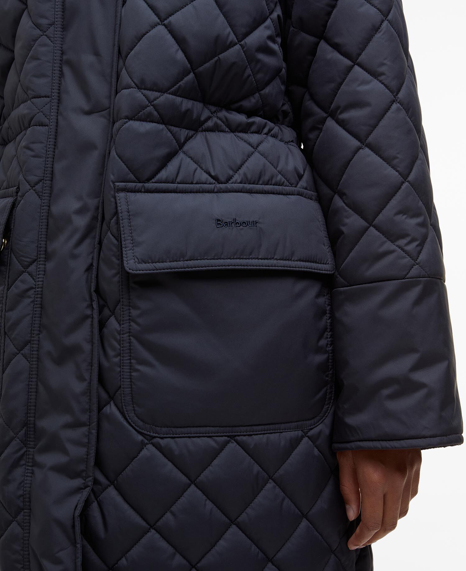 Giacca trapuntata Aishling Dark Navy/Ancient Poplar