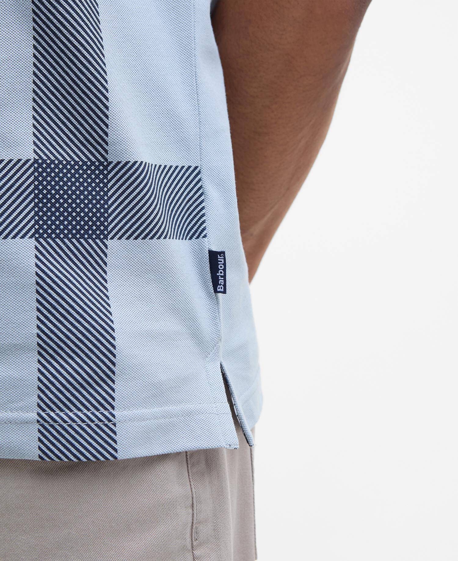 Blaine Tartan Short-Sleeved Polo Shirt image number 4