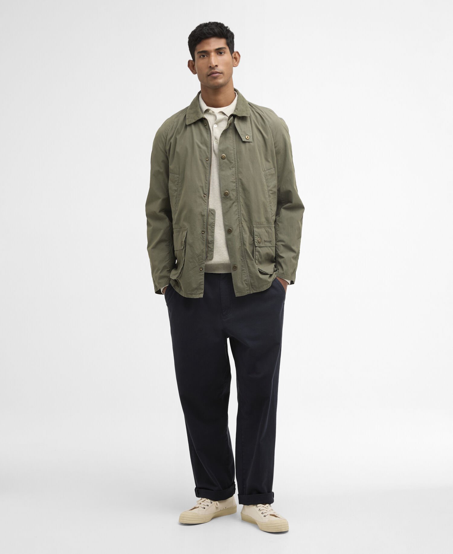 Jacke Ashby Casual Dusty Olive