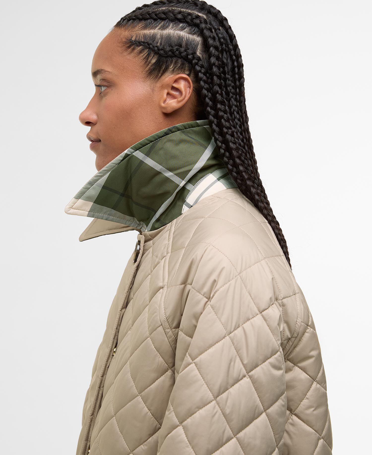 Laoise Quilted Jacket Honey/Ancient Poplar