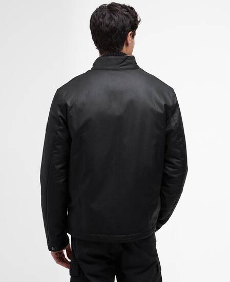Chard Wax Jacket Black