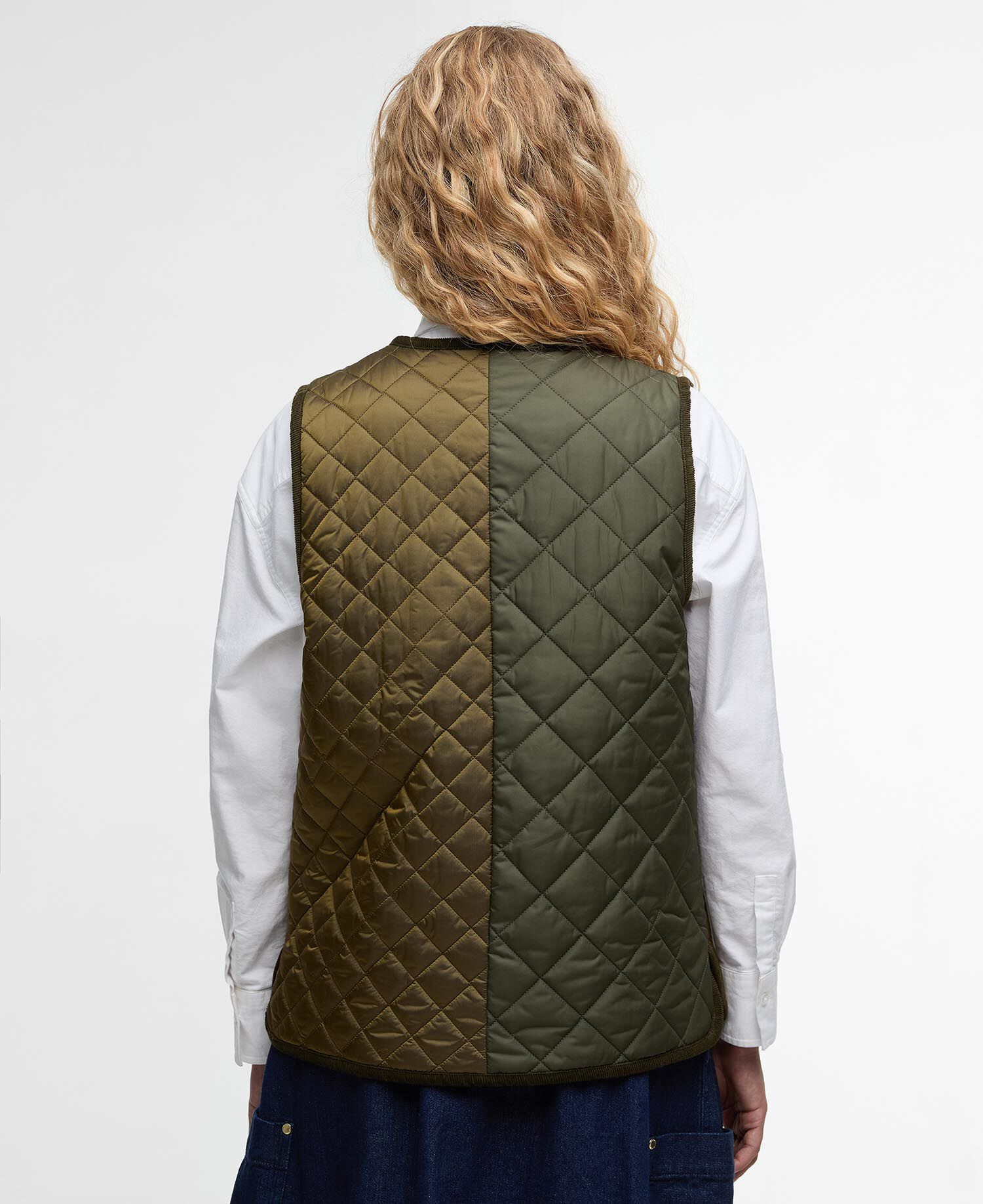 Heslerton Gilet Golden Olive/Olive/Ancient Tartan