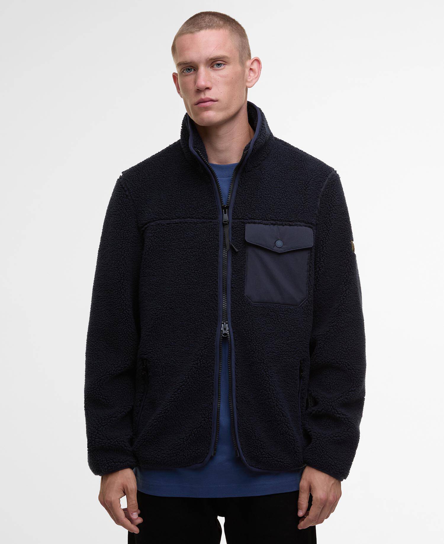Mossdale Fleece Jacket Navy image number 0